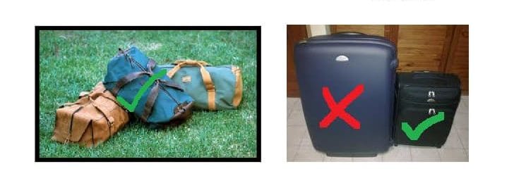 African safari luggage suitcase recommendations