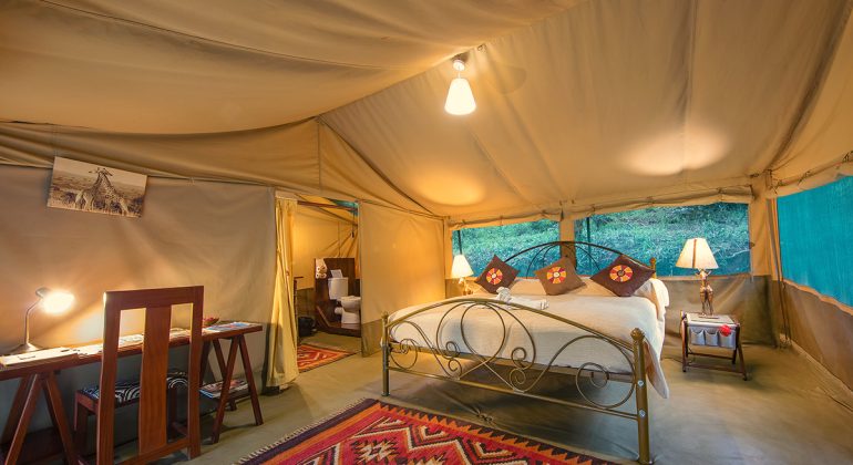 Nairobi Tented Camp Bedroom
