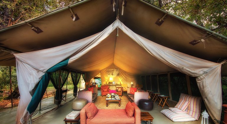 Nairobi Tented Camp Lounge