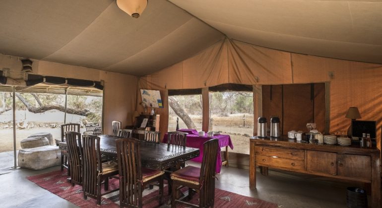 Porini Amboseli Camp Dining