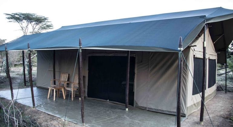 Porini Cheetah Camp - Guest Tent exteriors