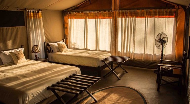 Porini Cheetah Camp - Guest tents