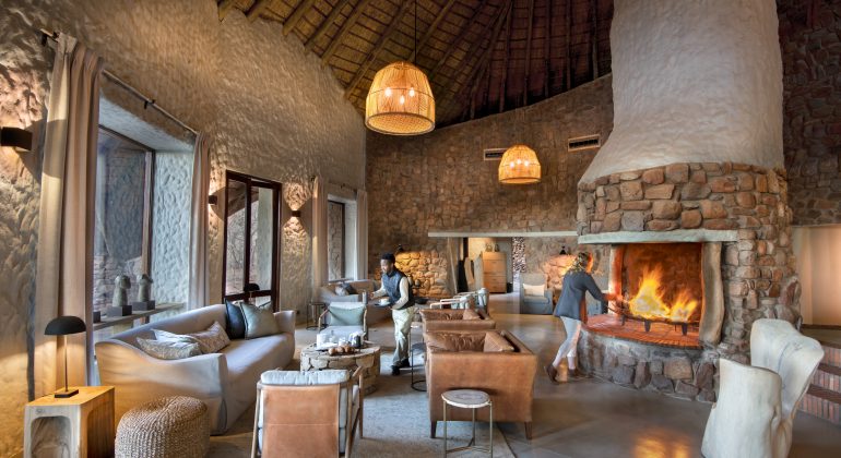 Tswalu Kalahari Motse Lounge