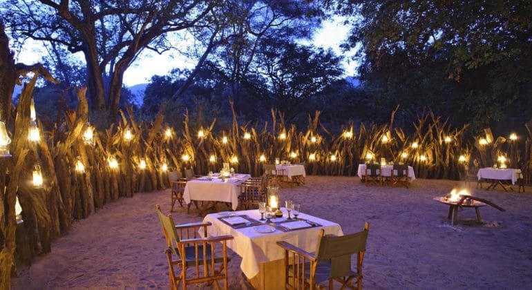 Lake Manyara Tree Lodge Dining