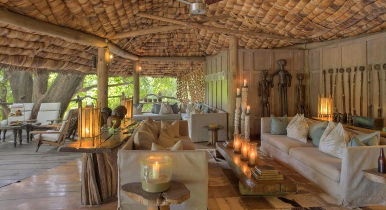 Lake Manyara Tree Lodge Lounge