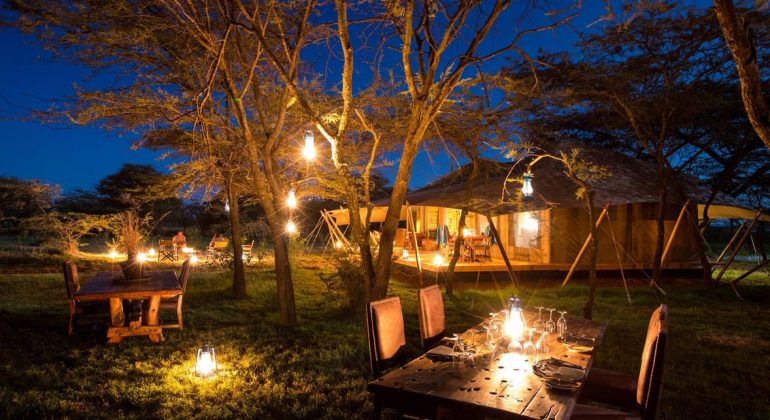 Mara Expedition Outdoor Dining