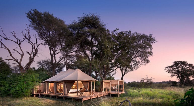 Nxabega Okavango Tented Camp View