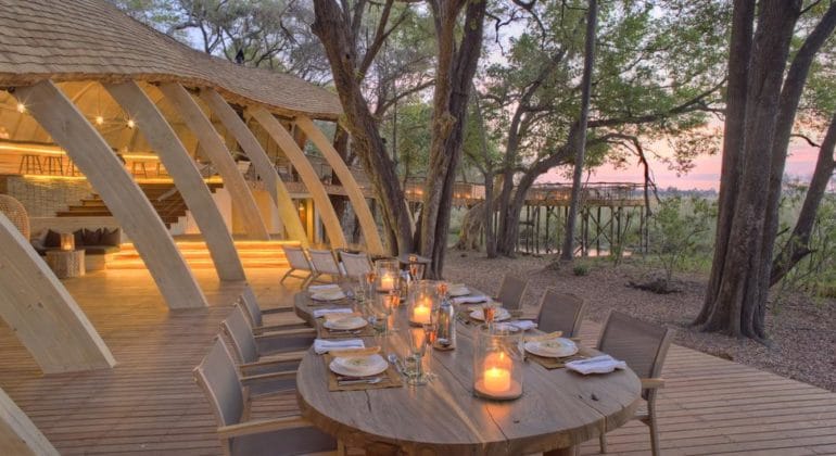 Sandibe Okavango Safari Lodge Guest Area
