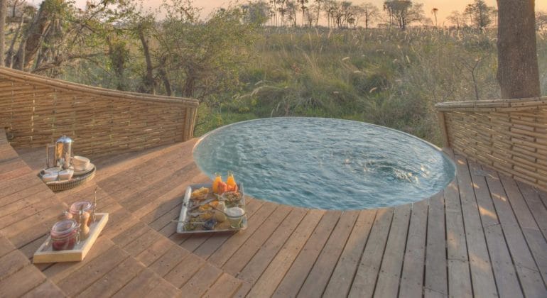 Sandibe Okavango Safari Lodge Pool