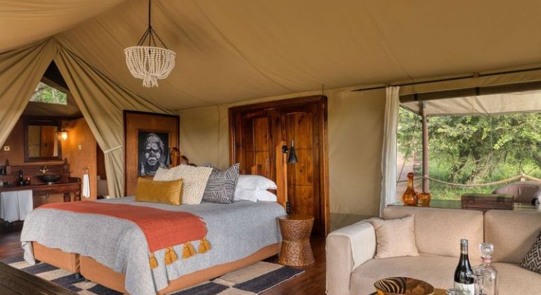 Serengeti Migration Camp Tent Interior
