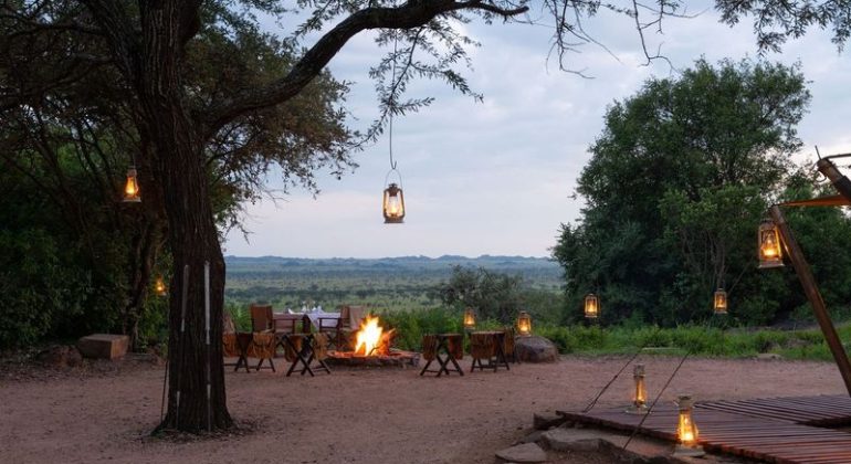 Serengeti Pioneer Camp Campfire