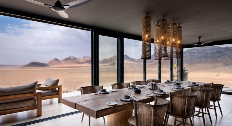 Sossusvlei Desert Lodge Dining