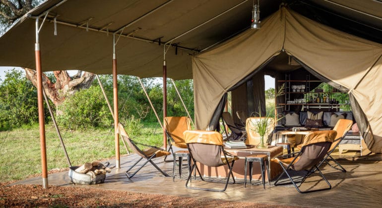 Explore Mobile Tented Camp Tent View