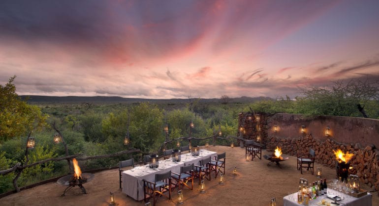 Madikwe Safari Lodge Dining