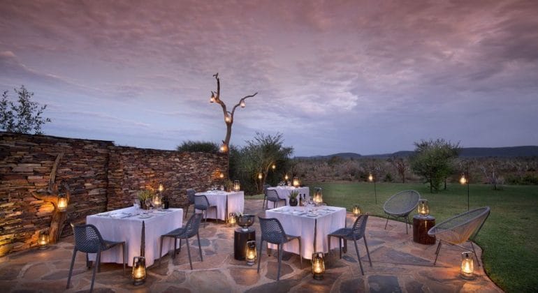 Madikwe Safari Lodge Outdoor Dining
