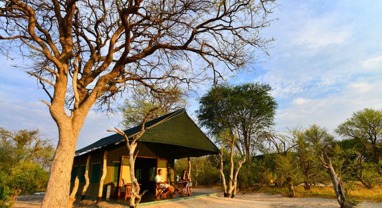 Bomani Tented Lodge Exterior