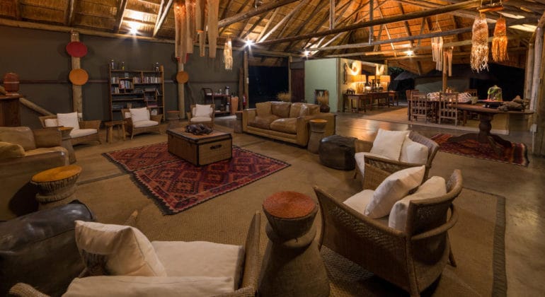 Camp Hwange Lounge
