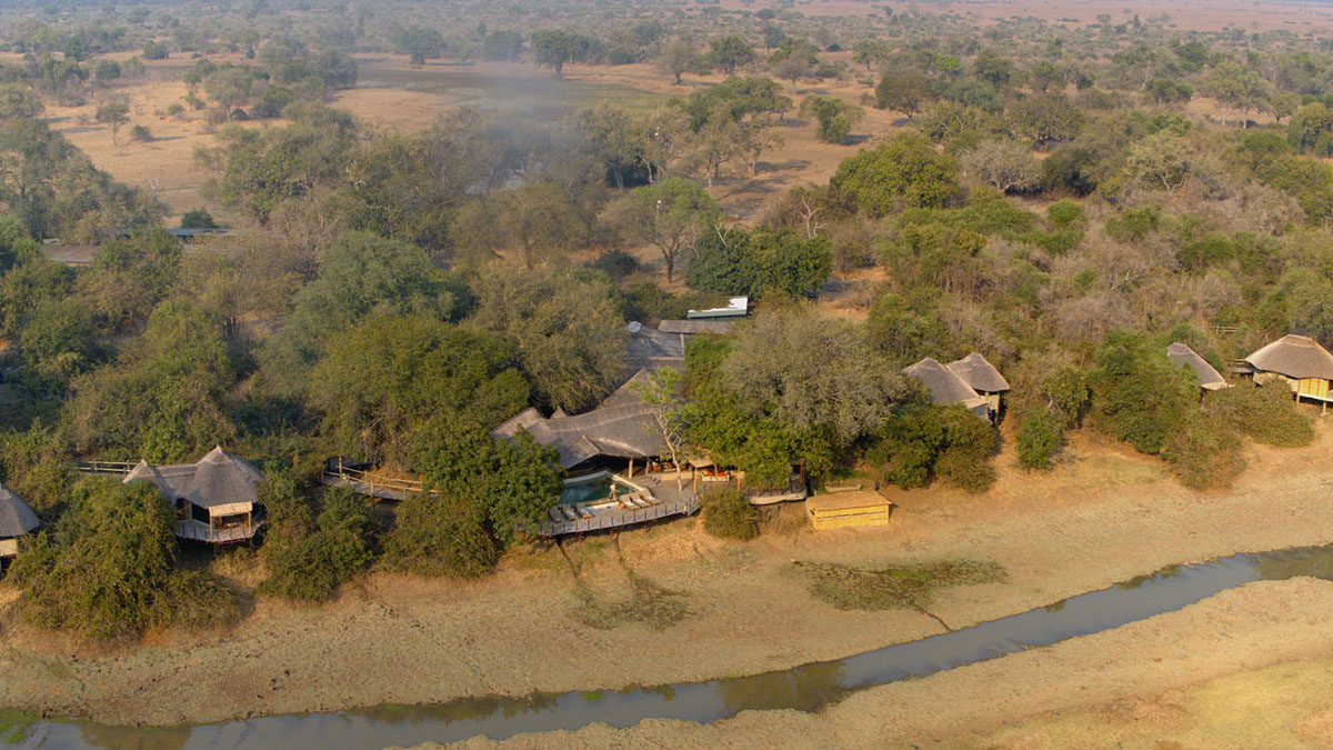 Lion Camp Aerial View