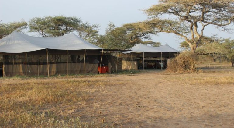 Ndutu Wilderness Camp Dining Tents