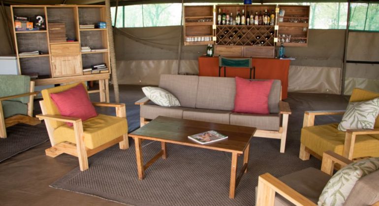 Serengeti Wilderness Camp Lounge