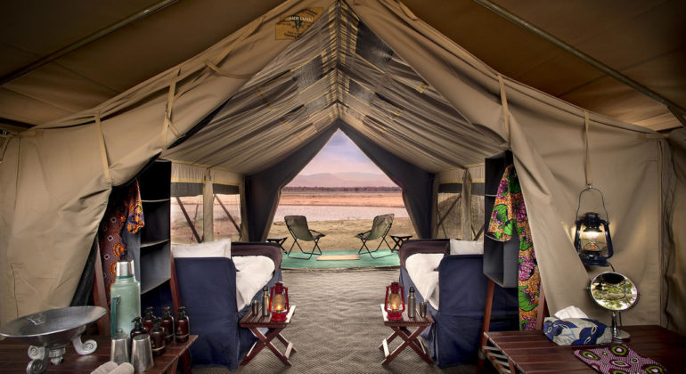 Zambezi Expeditions Tent View