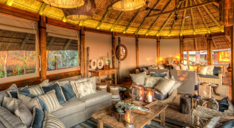 Camp Okavango Lounge