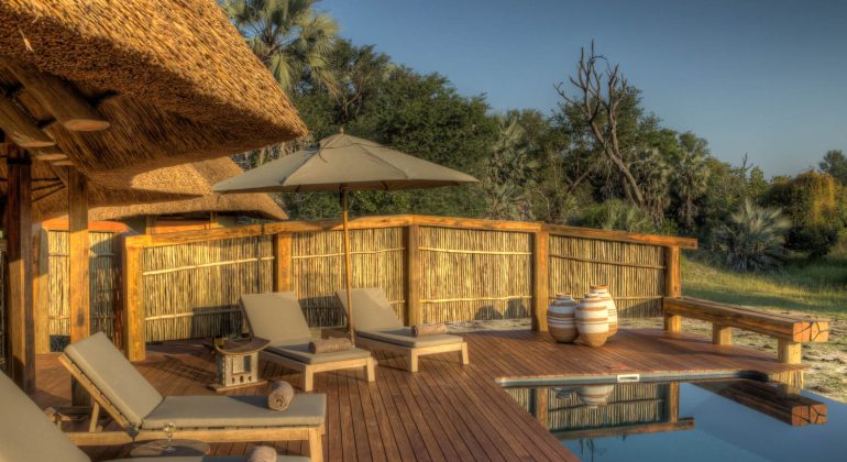Camp Okavango Pool Area