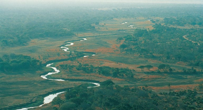 Chada Katavi Aerial View