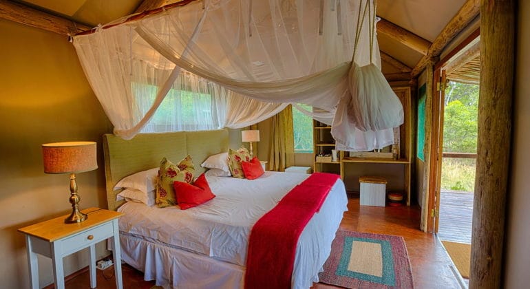 Chapungu Tented Bush Camp Interiors