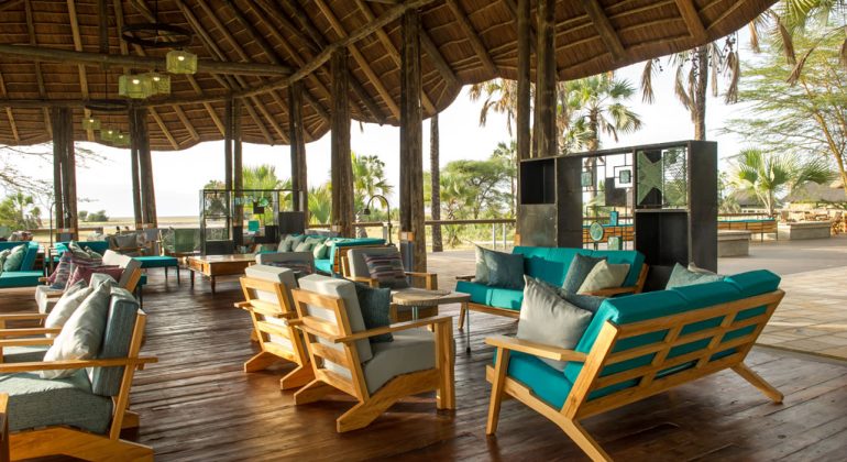 Maramboi Tented Lodge Lounge Area