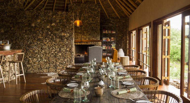 Mwiba Lodge Dining