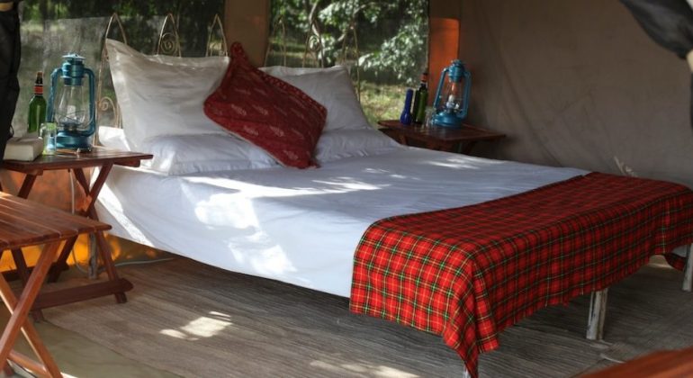Nkorombo Camp Tent Interiors