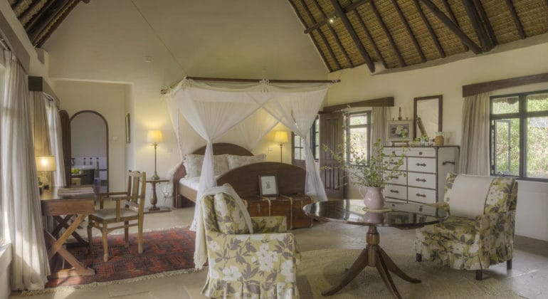 Ololo Safari Lodge Bedroom