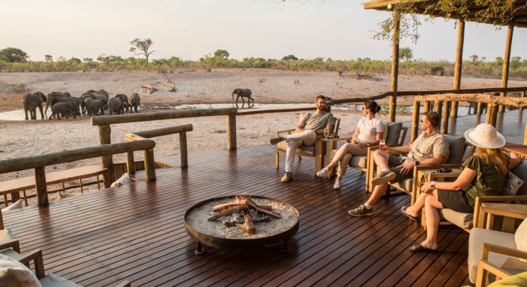 Savute Safari Lodge Deck