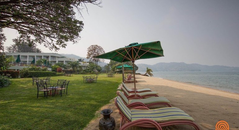 Lake Kivu Serena Hotel Beach Lounge