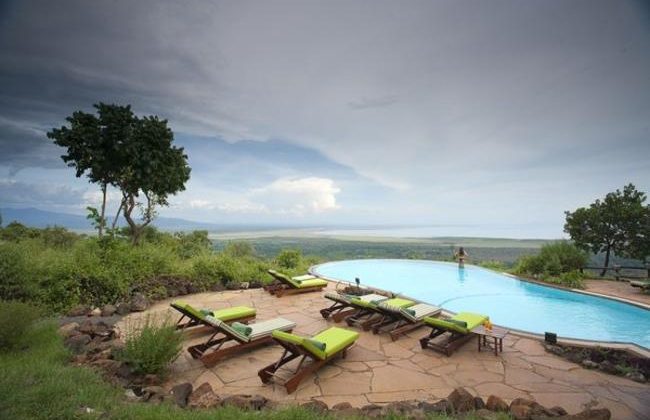 Lake Manyara Serena Safari Lodge Poolside