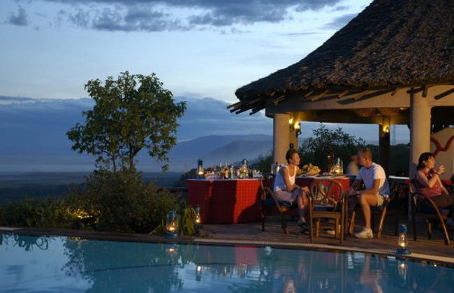 Lake Manyara Serena Safari Lodge Poolside Dining