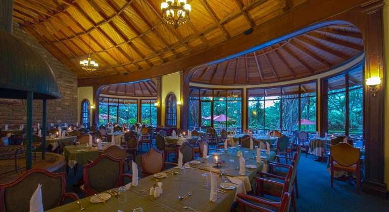 Lake Naivasha Sopa Lodge Dining
