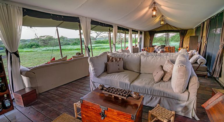 Lemala Ndutu Tented Camp Lounge
