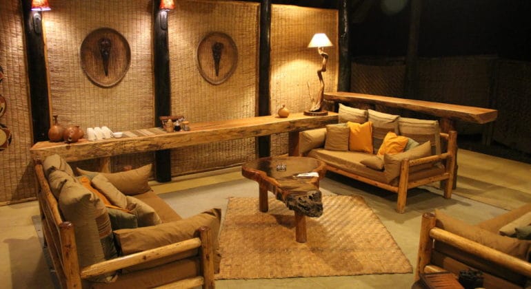 Ishasha Wilderness Camp Lounge