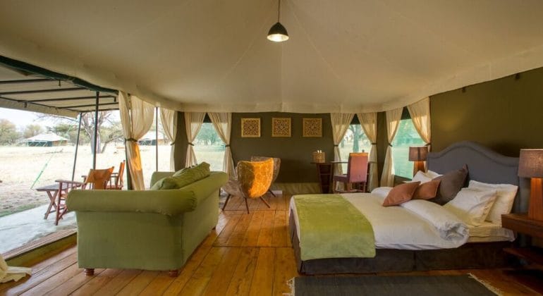 Kaskaz Mara Camp Tent Interior