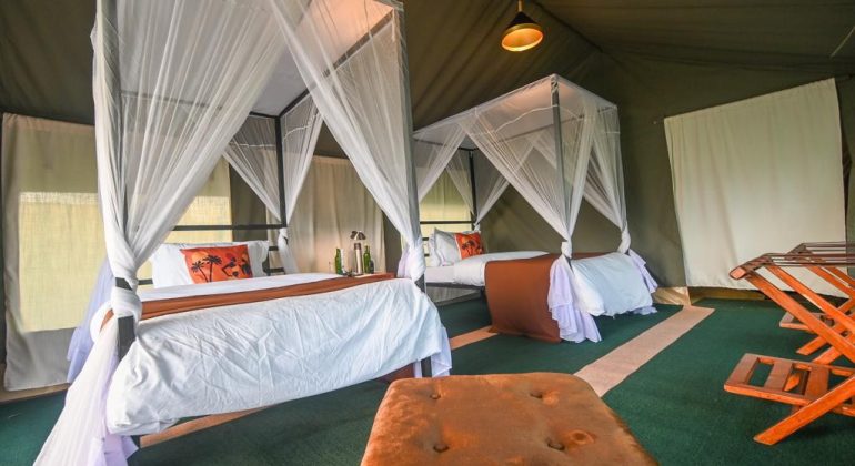 Nasikia Mobile Camp Tent Interiors
