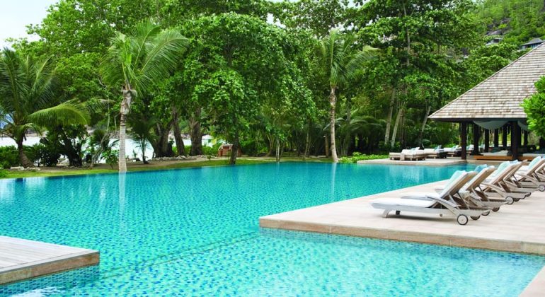 Four Seasons Seychelles Poolside