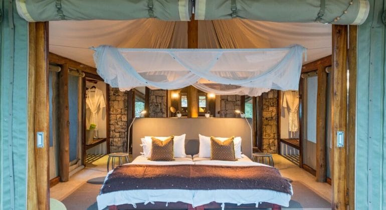 Onguma Tented Camp Bedroom
