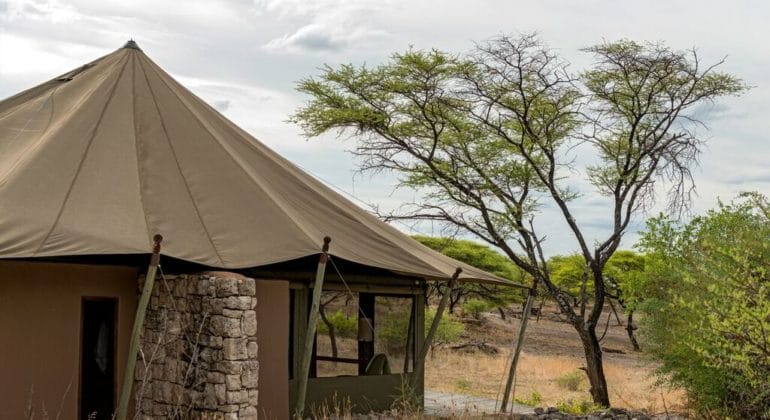 Onguma Tented Camp Tent View
