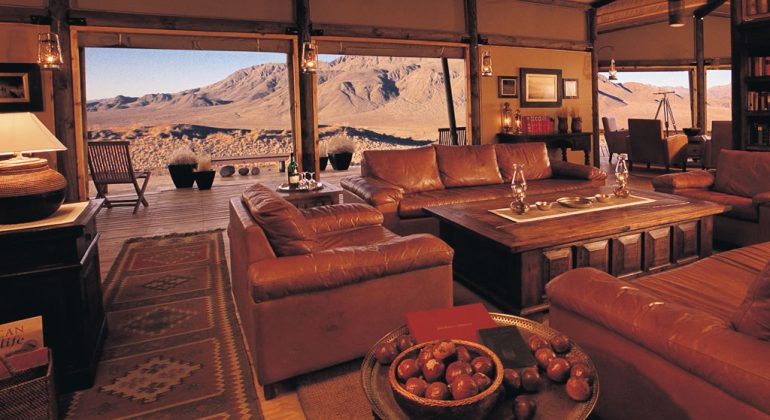 Wolwedans Desert Lodge Lounge