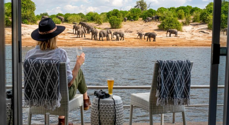 Chobe Princesses View From Cabin