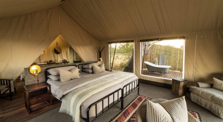 Little Machaba Camp Tent Interior
