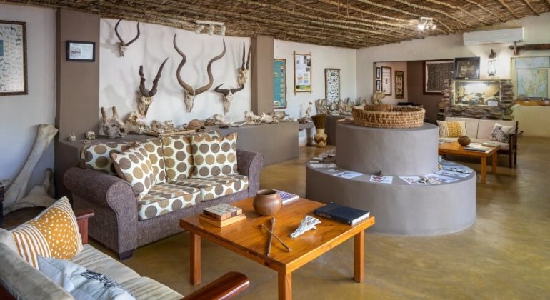 Mashatu Lodge Sitting Area