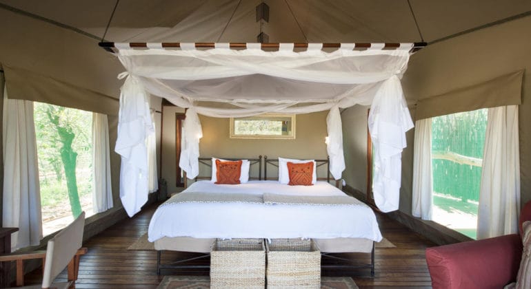Ongava Tented Camp Bedroom